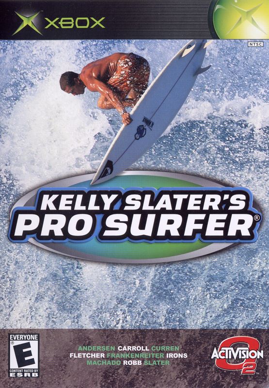 Kelly Slater's Pro Surfer box art for Playstation 2